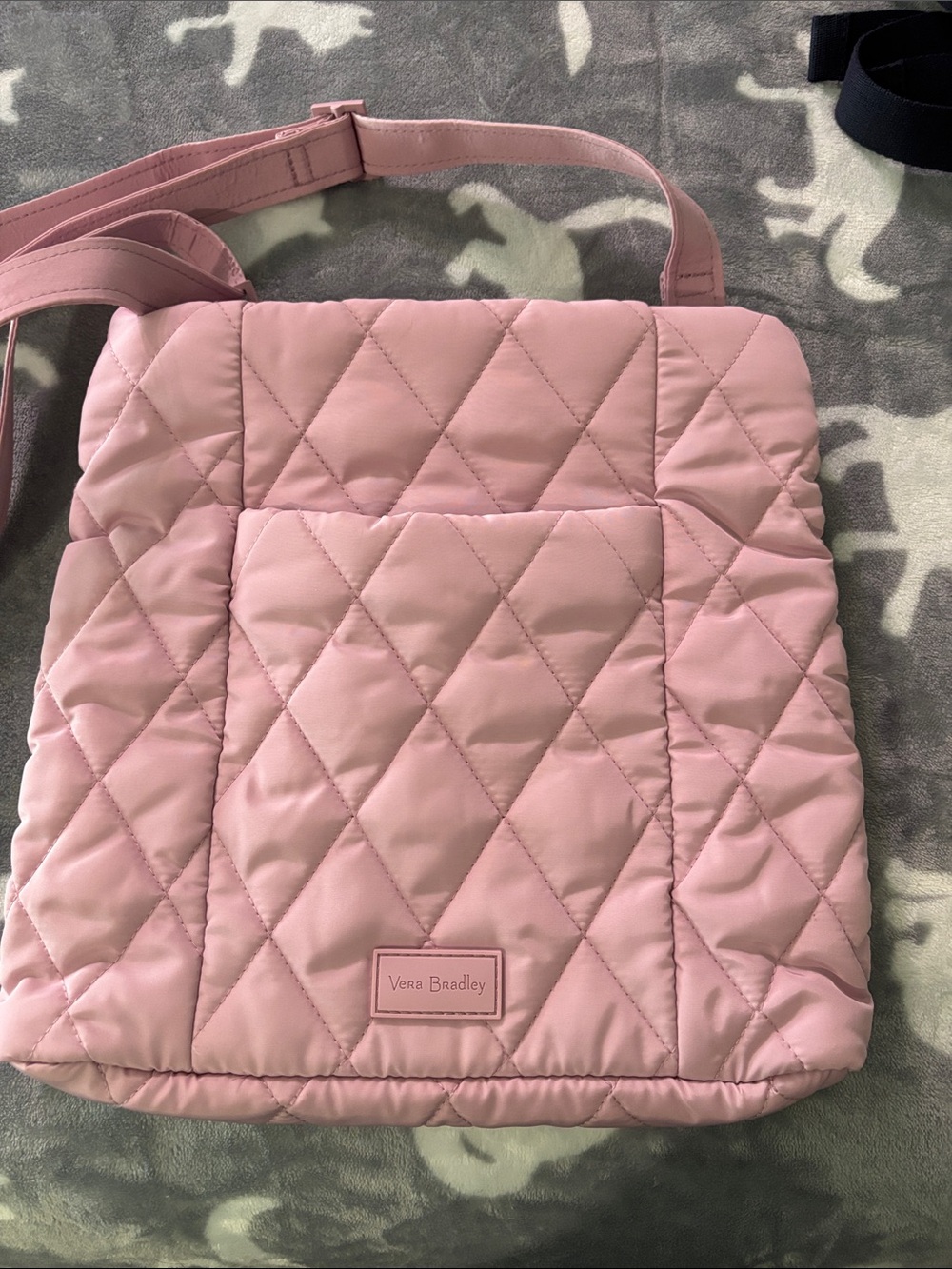 Vera Bradley Quilted Crossbody Bag - Blush Pink